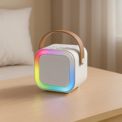 سماعة بلوتوث RGB محمولة بمقبض حمل - موديل AN-12