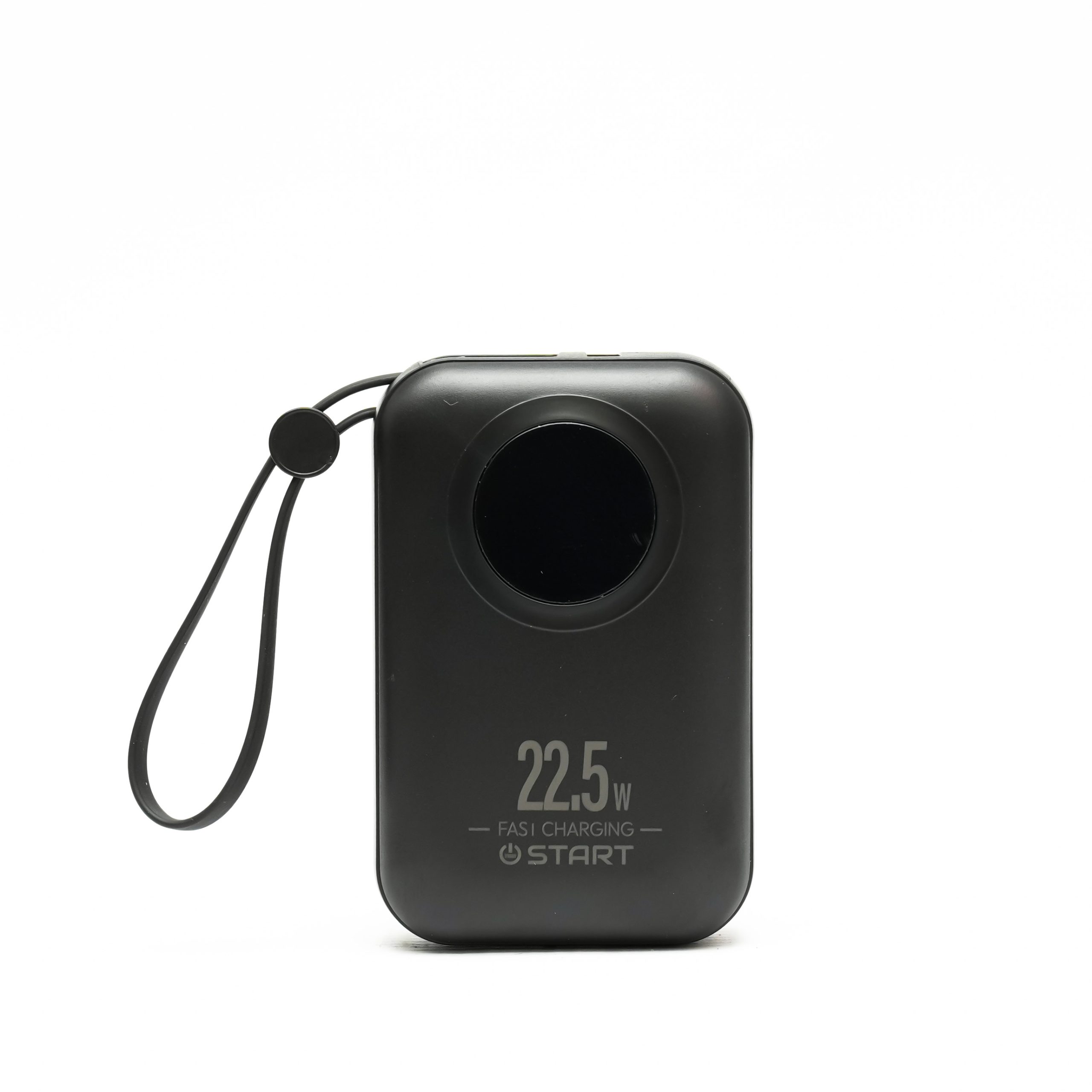 باور بانك START ES-70 بسعة 10000mAh، شحن 22.5W، شحن ثنائي الاتجاه، منفذ PD Type-C 22.5W، تصميم فاخر وسهل الحمل.