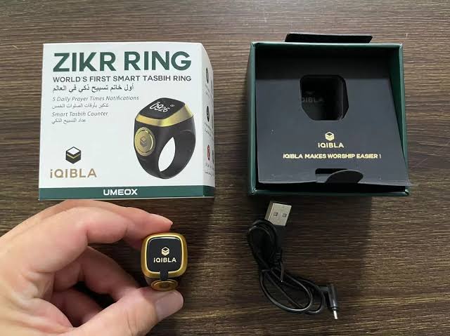 أول خاتم تسبيح ذكي في العالم ❤️ - zikra ring