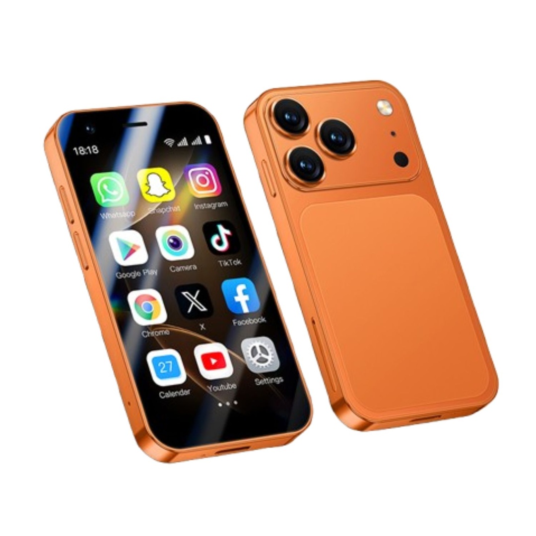 جوال صغير ميني ايفون 17 برو ماكس 512 جيجا 4 بوصة Xs17 Mini Iphone 17 Pro Max Smartphone ، الإصدار الجديد من ميني أيفون